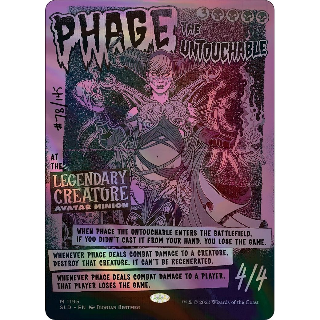 Image for Phage the Untouchable (1195) (SLD) - Magic: The Gathering