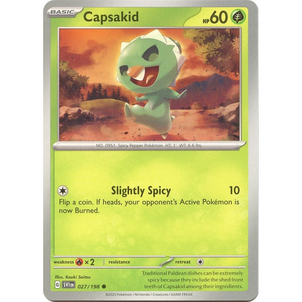 Image for Capsakid (027/198) (SVI) - Pokemon