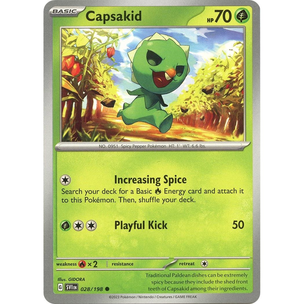 Image for Capsakid (028/198) (SVI) - Pokemon