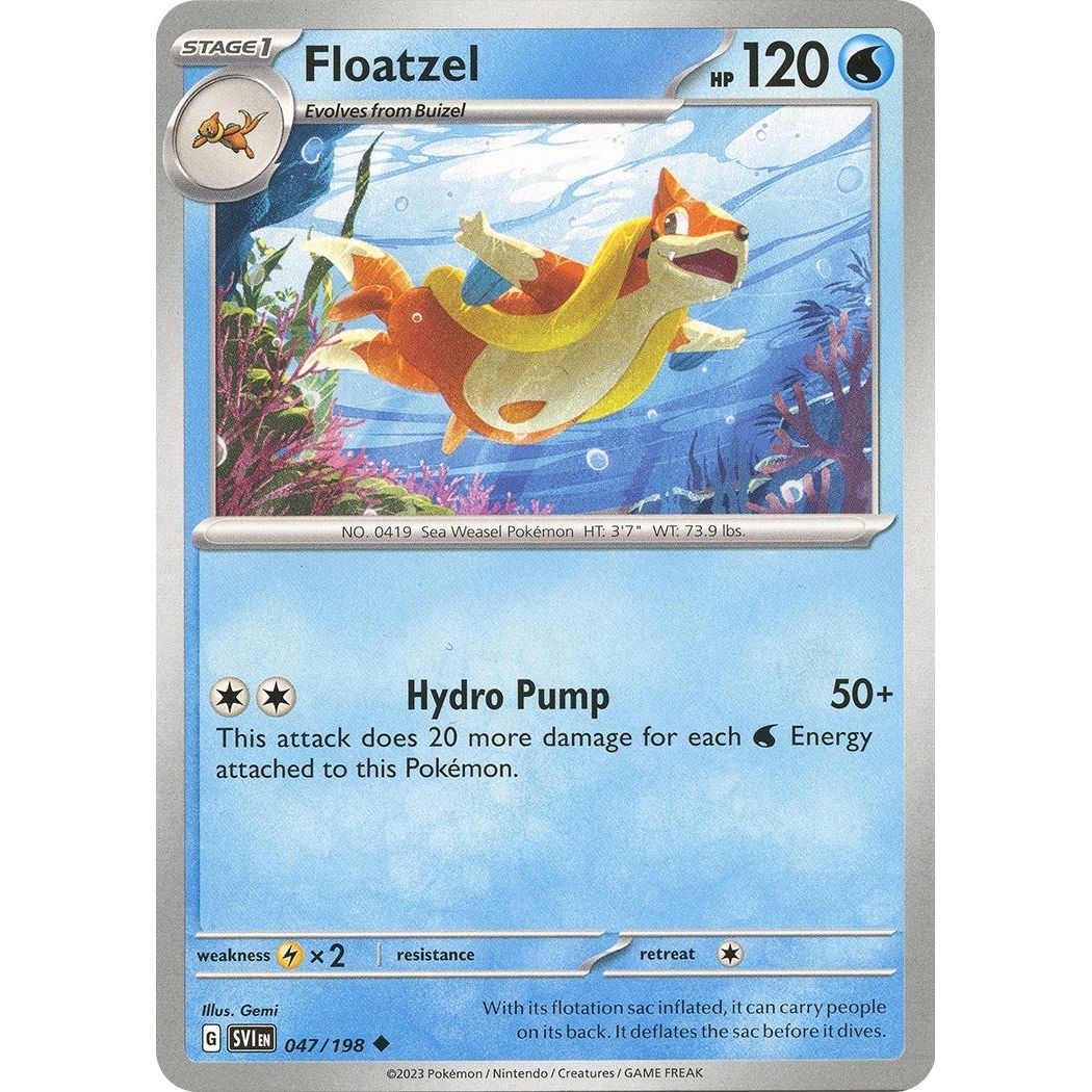 Image for Floatzel (047/198) (SVI) - Pokemon