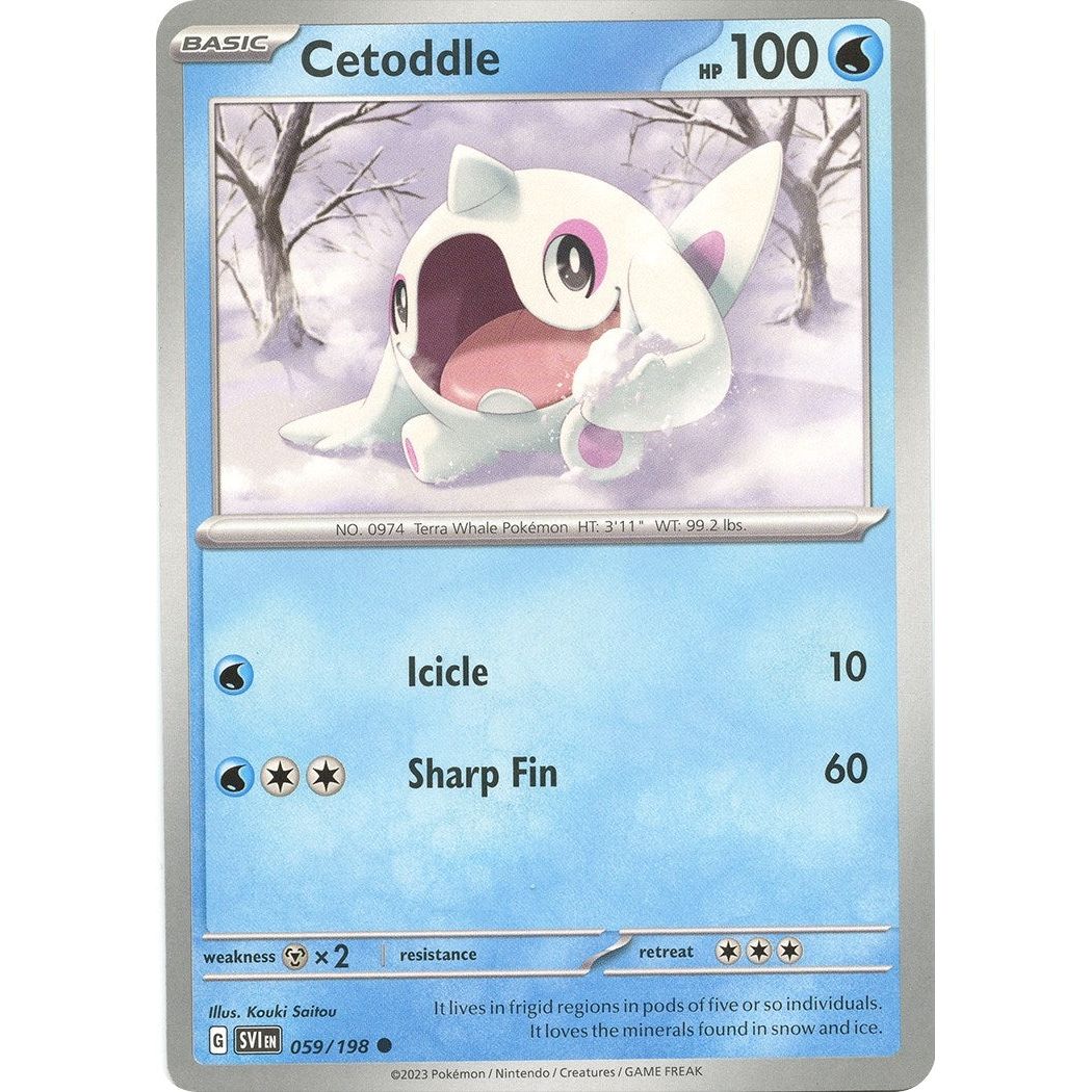Image for Cetoddle (059/198) (SVI) - Pokemon