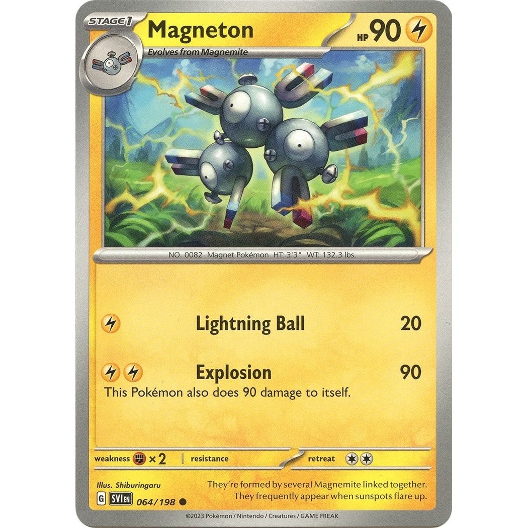 Image for Magneton (064/198) (SVI) - Pokemon