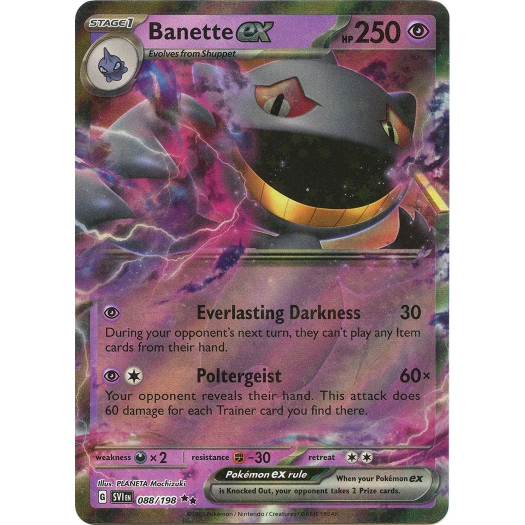 Image for Banette ex (088/198) (SVI) - Pokemon
