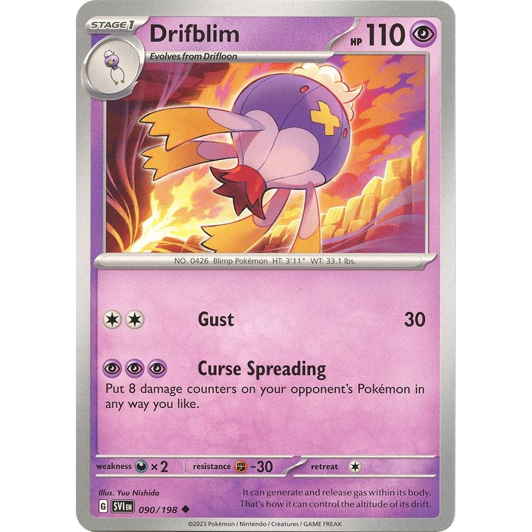Image for Drifblim (090/198) (SVI) - Pokemon
