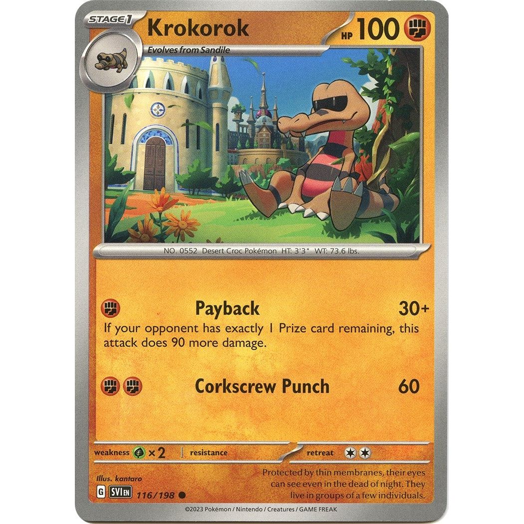 Image for Krokorok (116/198) (SVI) - Pokemon
