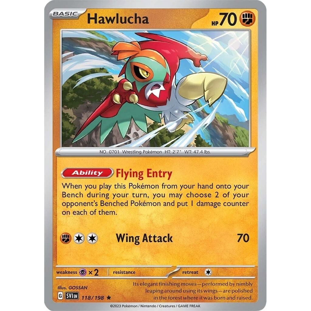 Image for Hawlucha (118/198) (SVI) - Pokemon