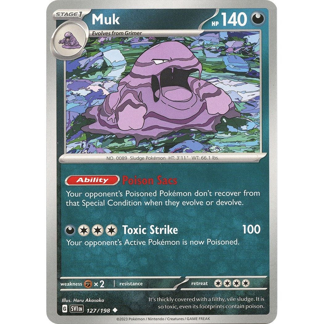 Image for Muk (127/198) (SVI) - Pokemon