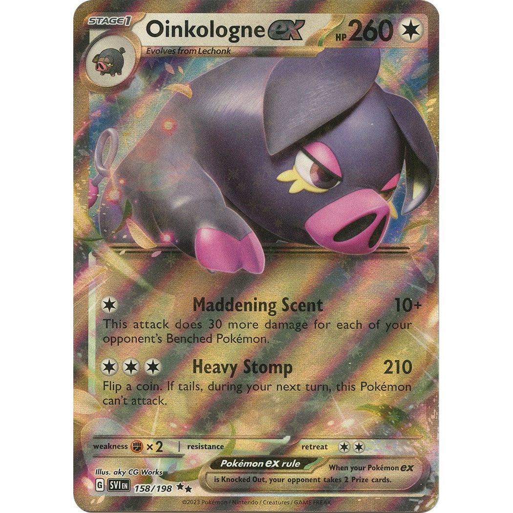 Image for Oinkologne ex (158/198) (SVI) - Pokemon