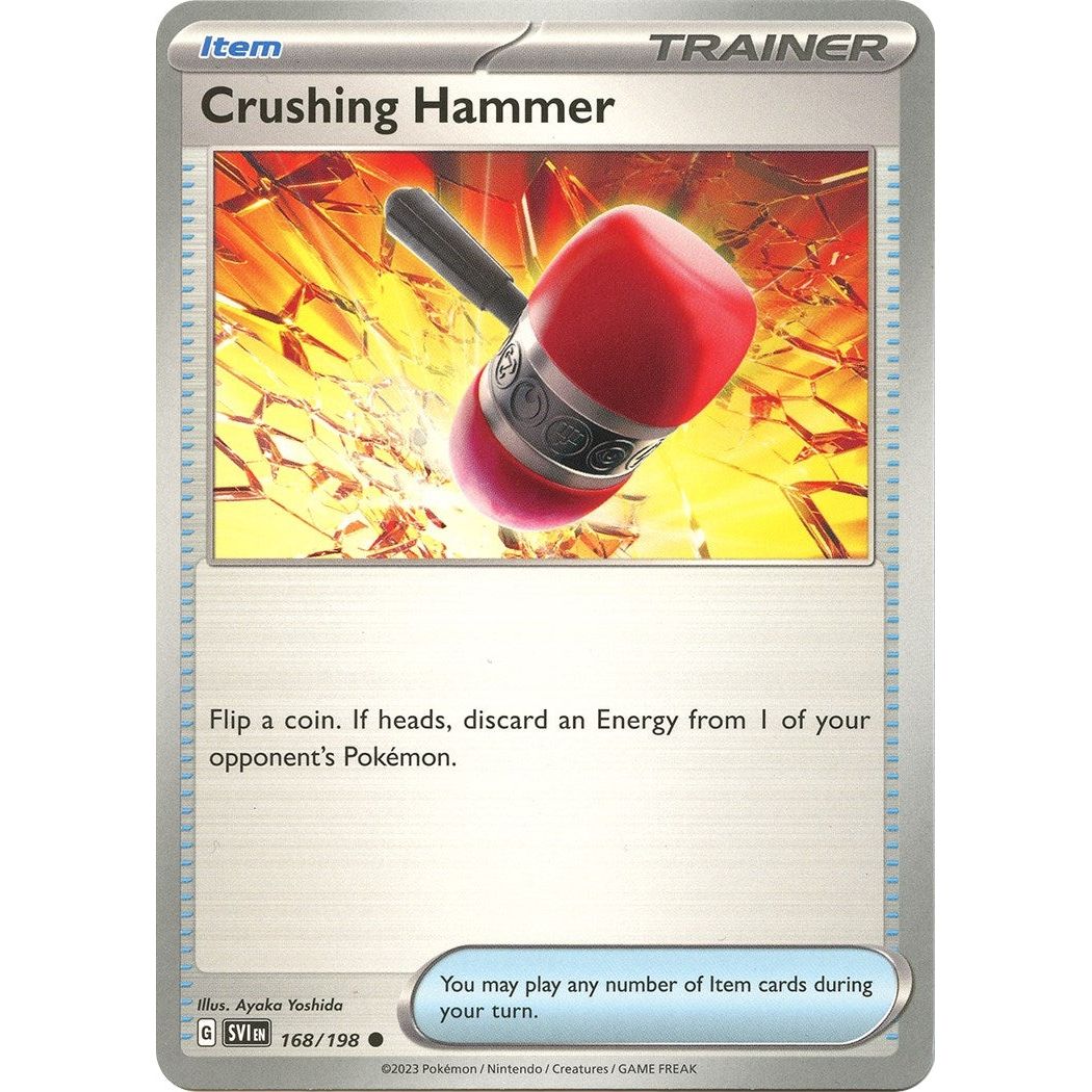Image for Crushing Hammer (168/198) (SVI) - Pokemon