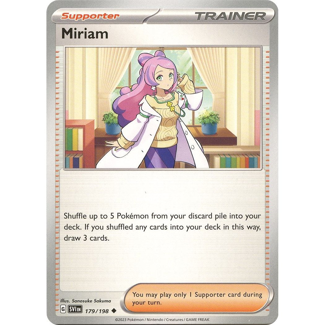 Image for Miriam (179/198) (SVI) - Pokemon
