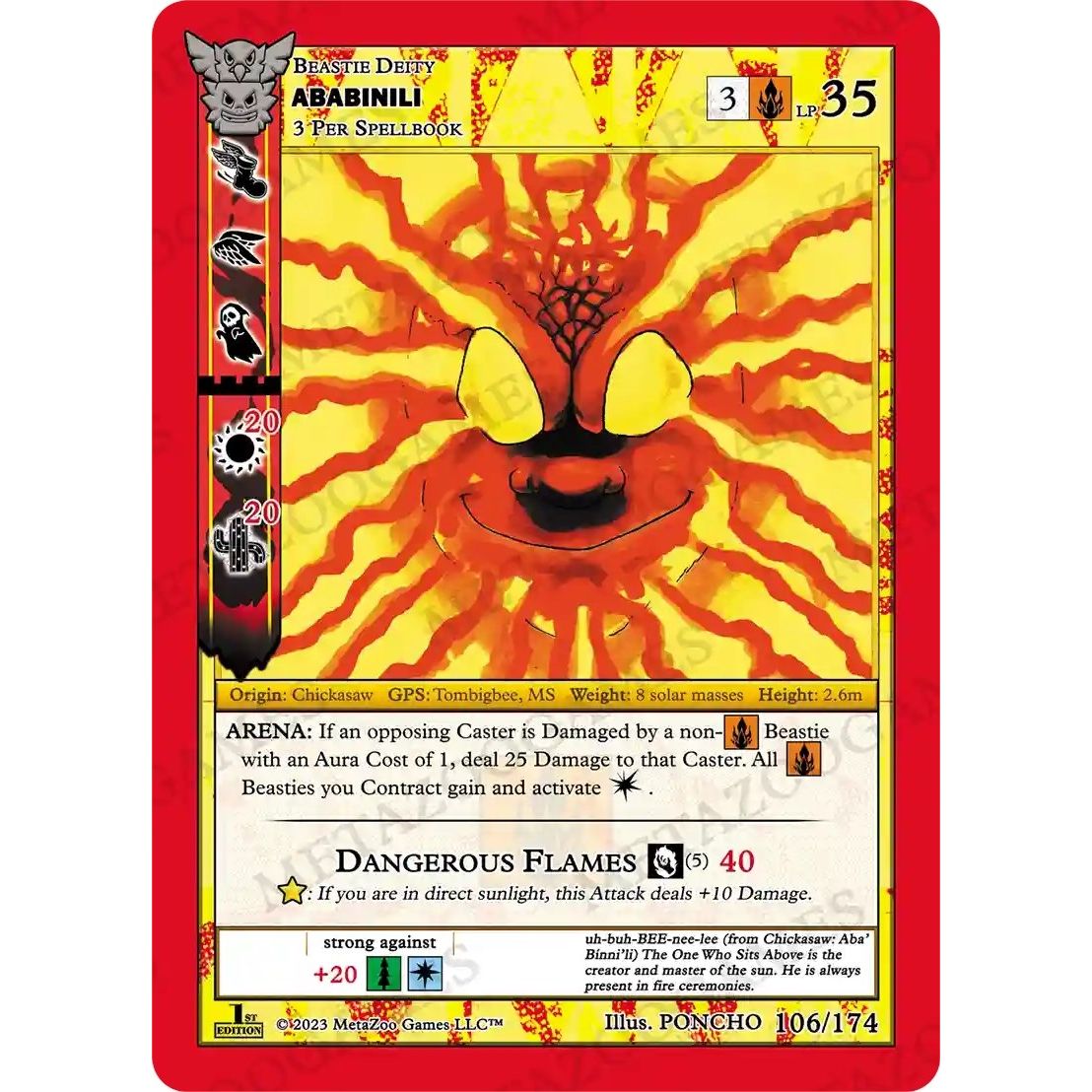 Image for Ababinili (106/174) (NATFE) - MetaZoo
