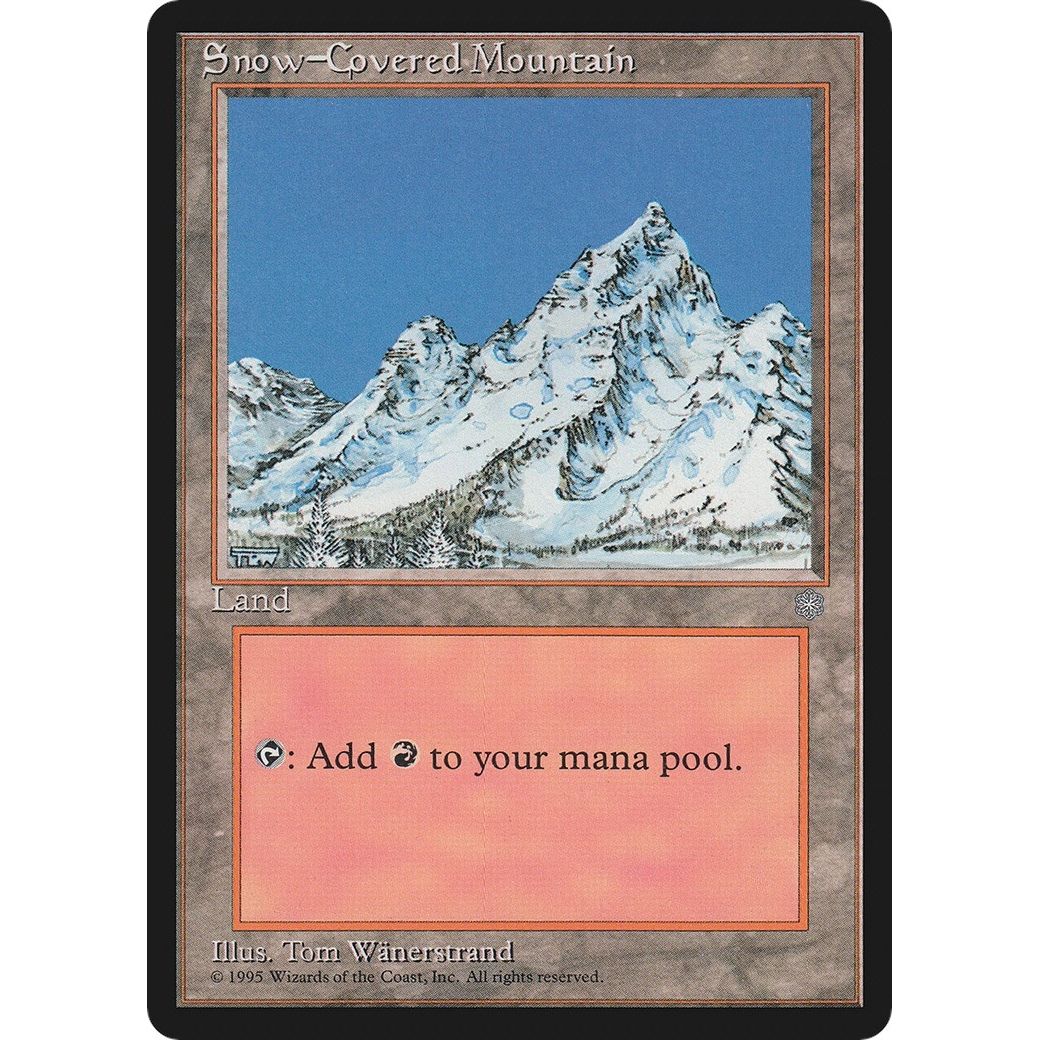 Image for Snow-Covered Mountain (349) (ICE) - Magic: The Gathering