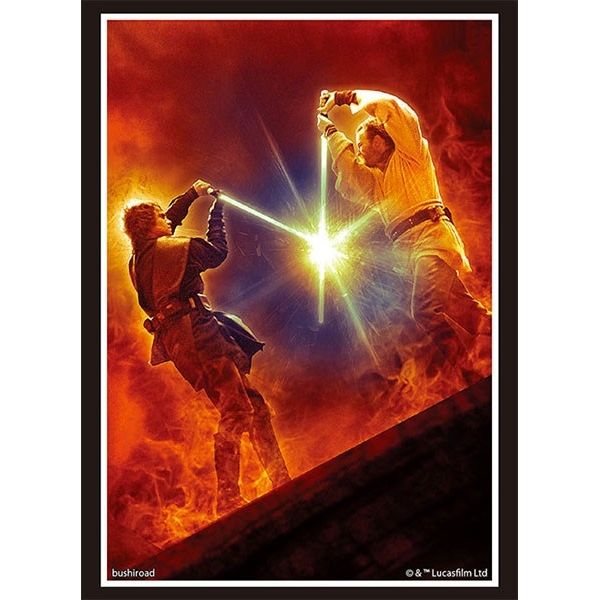 Image for Bushiroad Sleeve Collection HG Vol.3481: STAR WARS - Duel on Mustafar (75-pack) - Card Sleeves