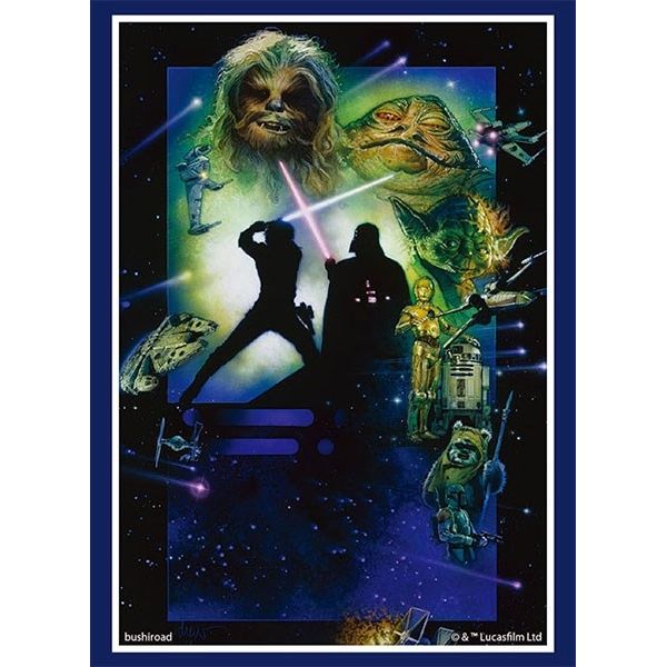 Image for Bushiroad Sleeve Collection HG Vol.3484: STAR WARS - Return of the Jedi (75-pack) - Card Sleeves