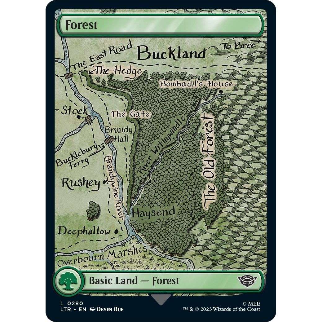 Image for Forest (0280) (280) (LTR) - Magic: The Gathering