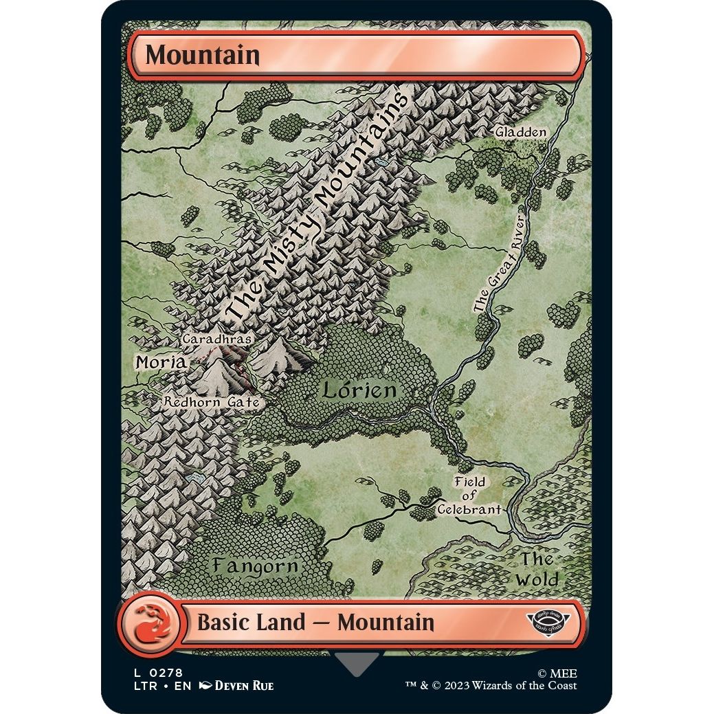Image for Mountain (0278) (278) (LTR) - Magic: The Gathering