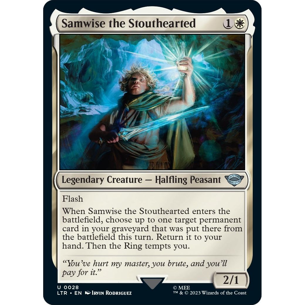 Image for Samwise the Stouthearted (28) (LTR) - Magic: The Gathering