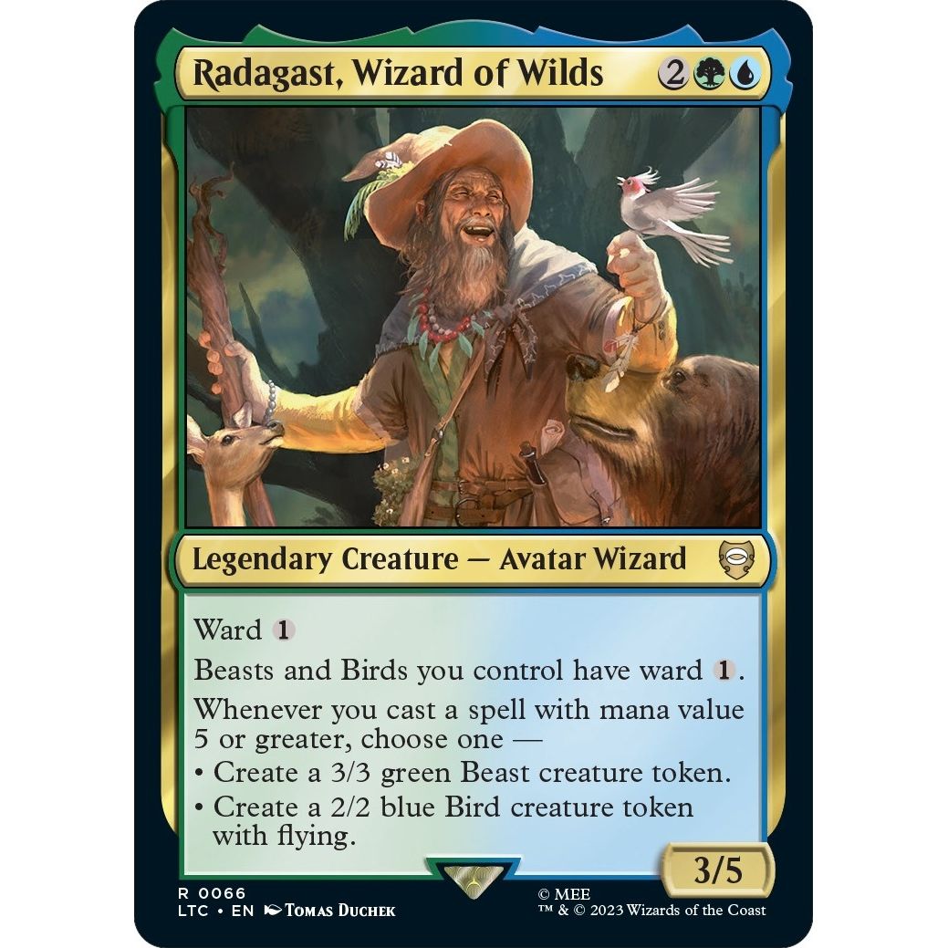 Image for Radagast, Wizard of Wilds (66) (LTC) - Magic: The Gathering