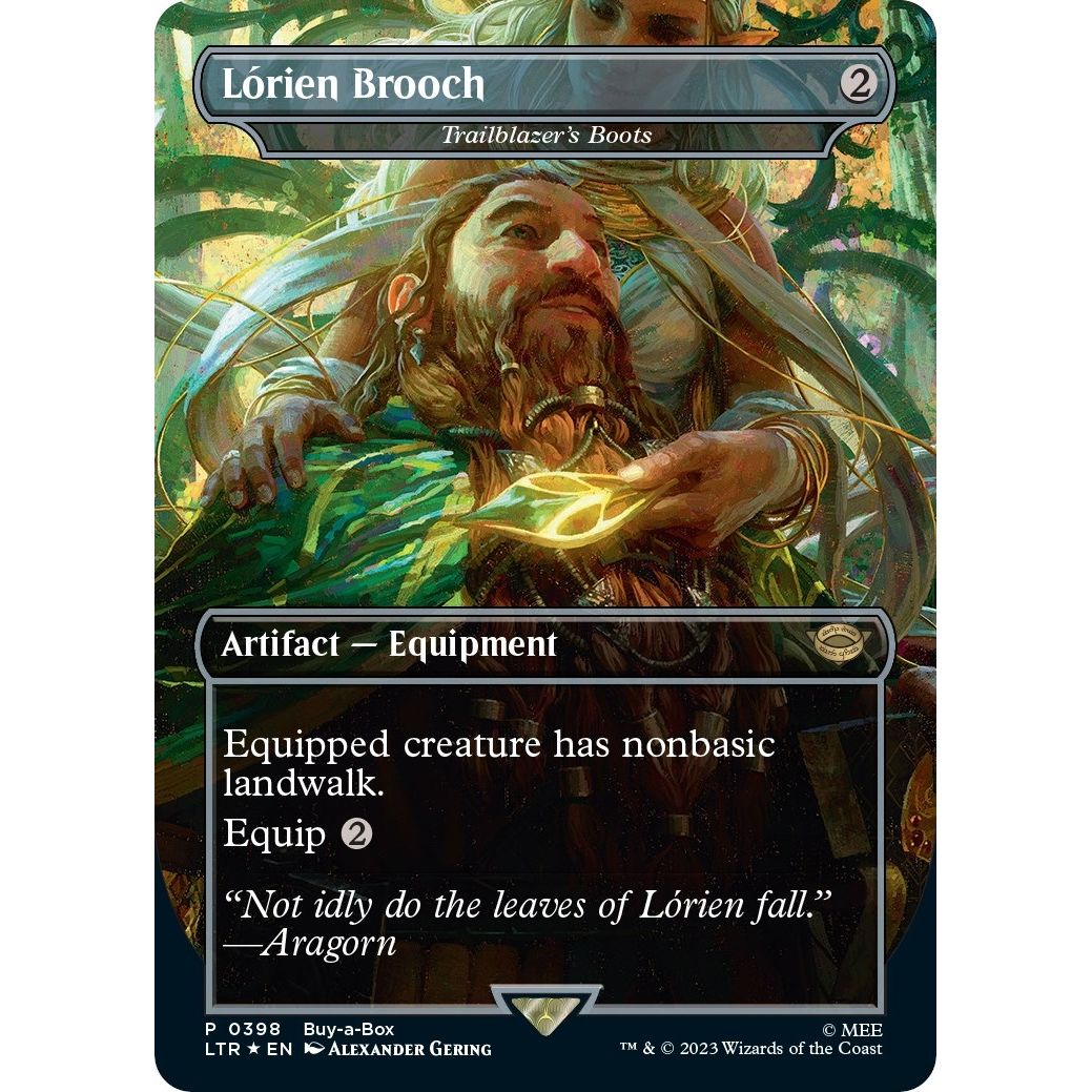 Image for Lorien Brooch - Trailblazer's Boots (398) (BABP) - Magic: The Gathering