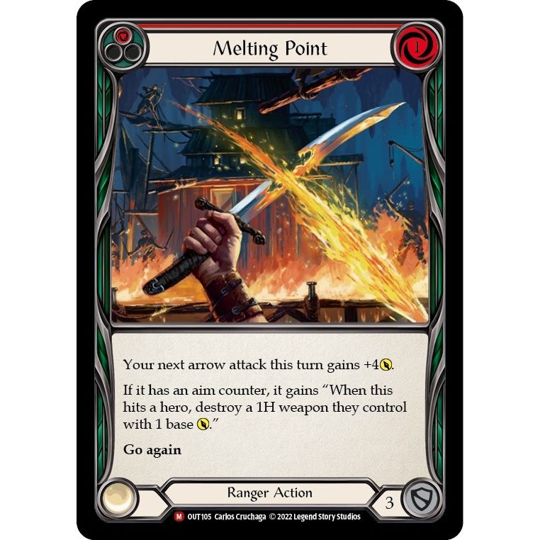 Image for Melting Point (OUT105) (OUT) - Flesh and Blood TCG