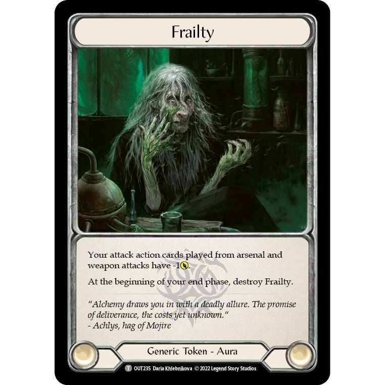 Image for Frailty (OUT235) (OUT) - Flesh and Blood TCG