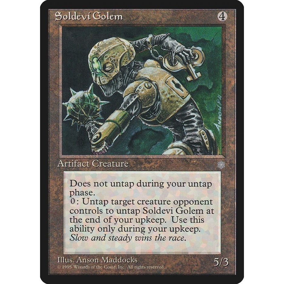 Image for Soldevi Golem (ICE) - Magic: The Gathering