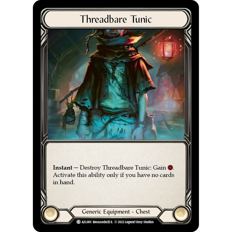 Image for Threadbare Tunic (AZL005) - Flesh and Blood TCG