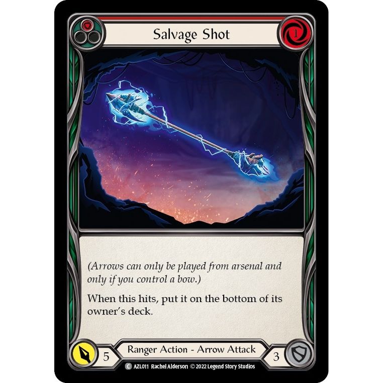 Image for Salvage Shot (Red) (AZL011) - Flesh and Blood TCG
