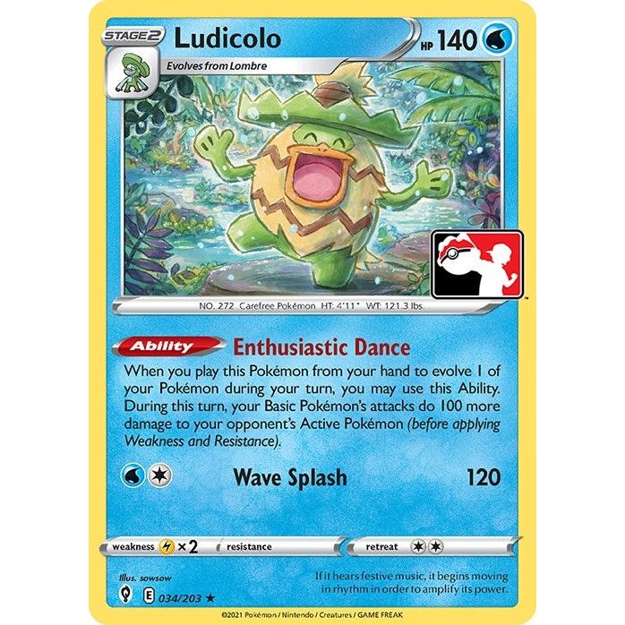 Image for Ludicolo (034/203) - Pokemon