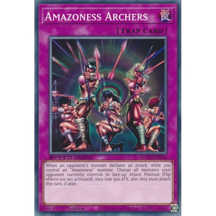Image for Amazoness Archers (SGX3-END16) (SGX3) - YuGiOh
