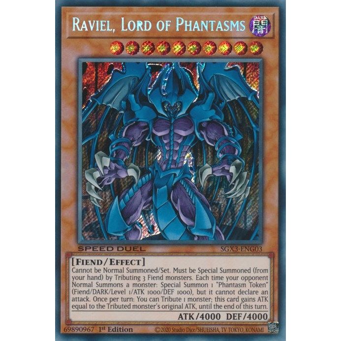 Image for Raviel, Lord of Phantasms (SGX3-ENG03) (SGX3) - YuGiOh