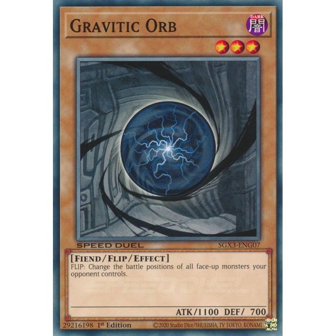 Image for Gravitic Orb (SGX3-ENG07) (SGX3) - YuGiOh