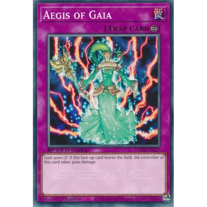 Image for Aegis of Gaia (SGX3-ENG17) (SGX3) - YuGiOh