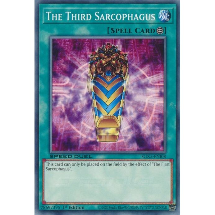 Image for The Third Sarcophagus (SGX3-ENI08) (SGX3) - YuGiOh
