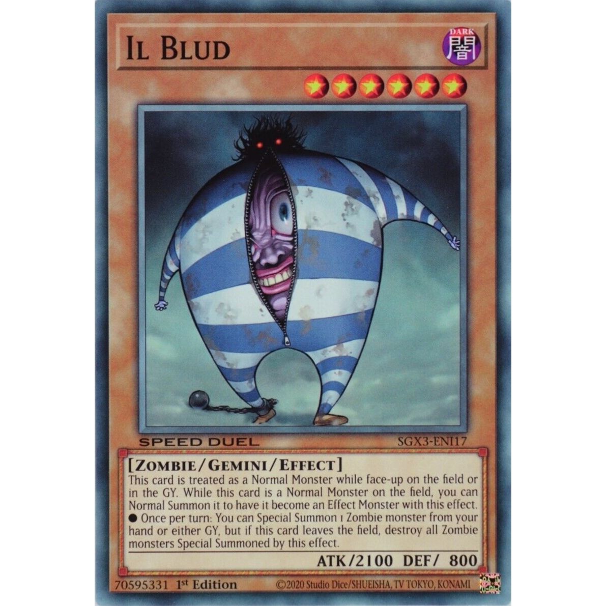 Image for Il Blud (SGX3-ENI17) (SGX3) - YuGiOh