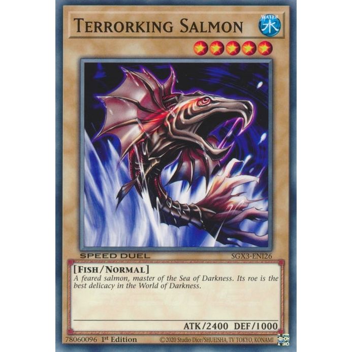 Image for Terrorking Salmon (SGX3-ENI26) (SGX3) - YuGiOh