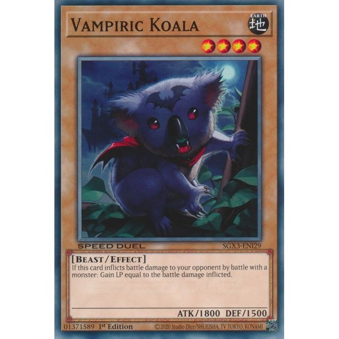 Image for Vampiric Koala (SGX3-ENI29) (SGX3) - YuGiOh