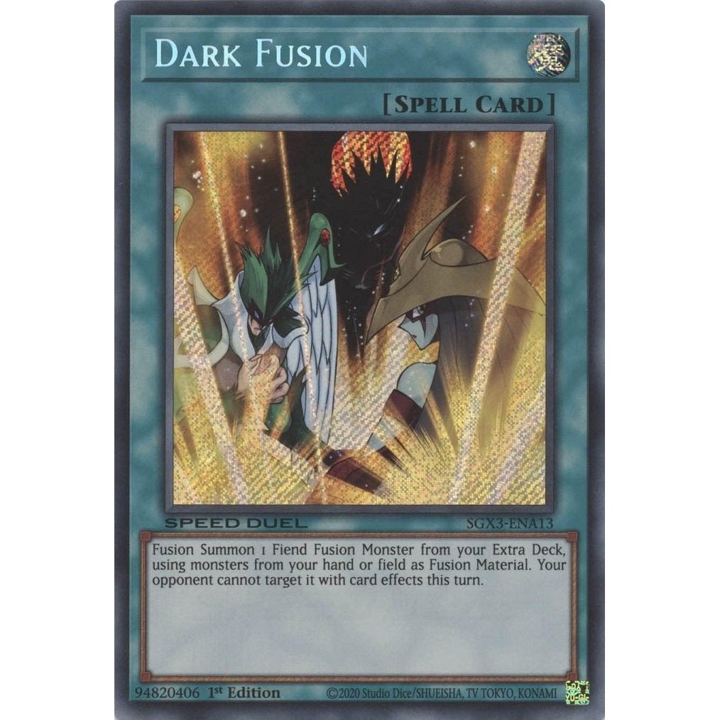 Image for Dark Fusion (Secret Rare) (SGX3-ENA13) (SGX3) - YuGiOh