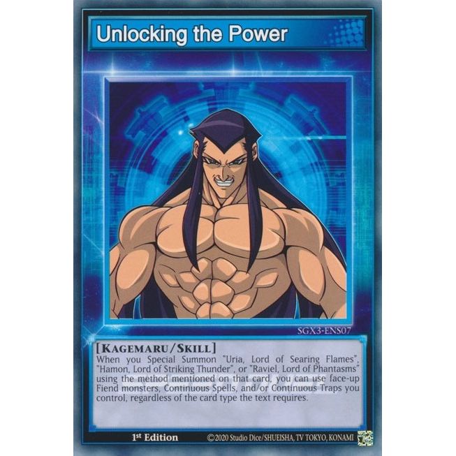Image for Unlocking the Power (SGX3-ENS07) (SGX3) - YuGiOh