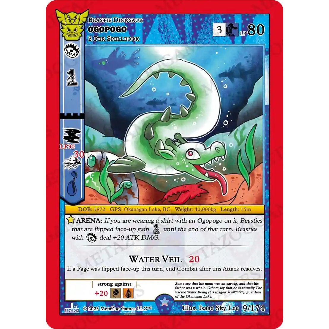 Image for Ogopogo (9/174) (NATFE) - MetaZoo