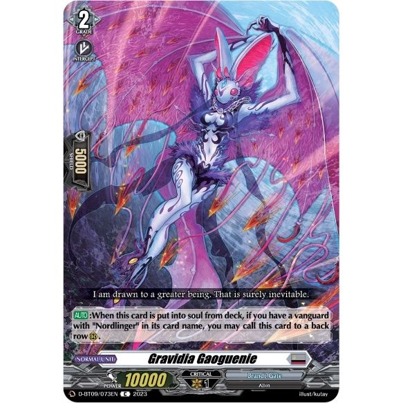 Image for Gravidia Gaoguenie (D-BT09/073EN) (D-BT09) - Cardfight Vanguard