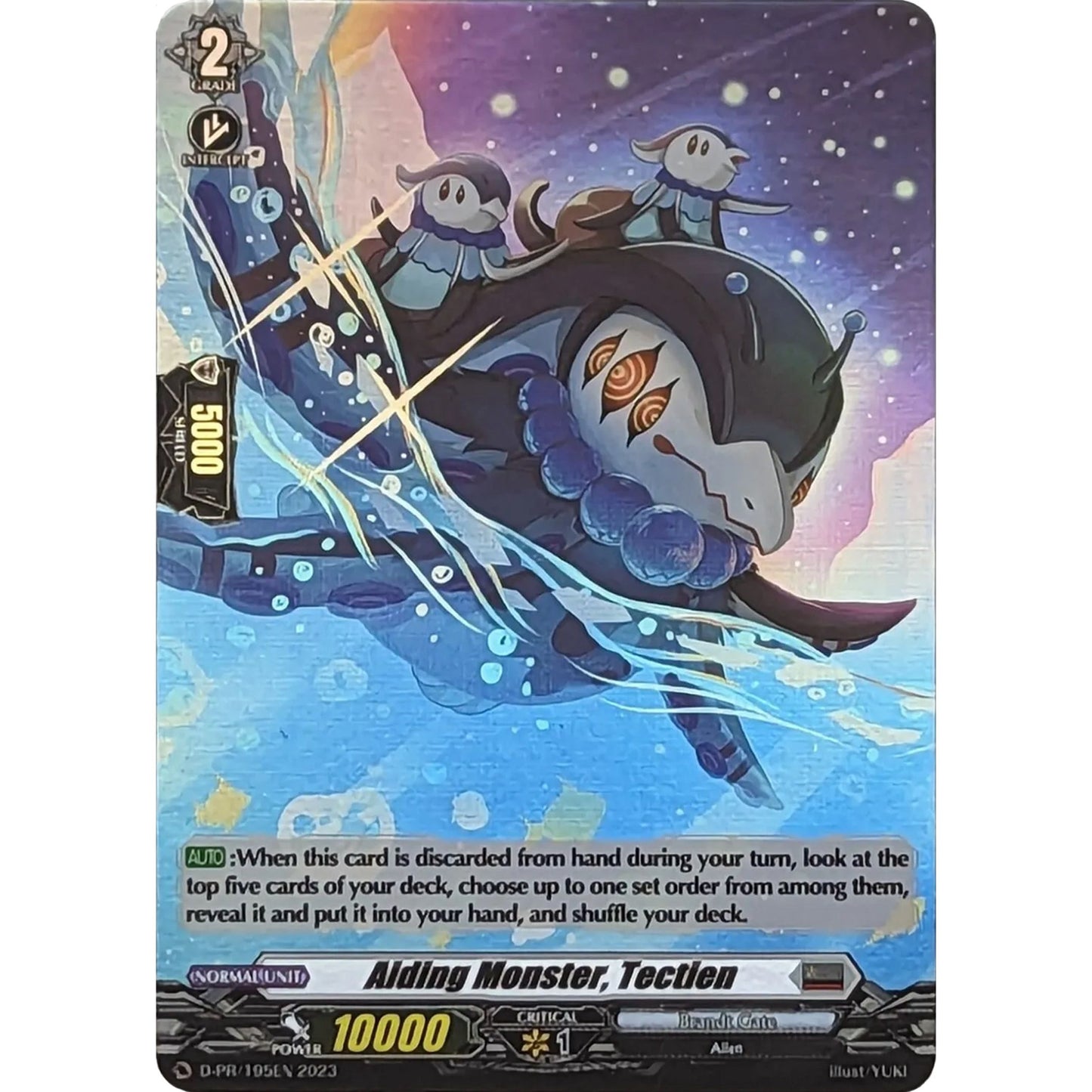 Image for Aiding Monster, Tectien (Foil) (D-PR/195EN 2023) (D-PR) - Cardfight Vanguard