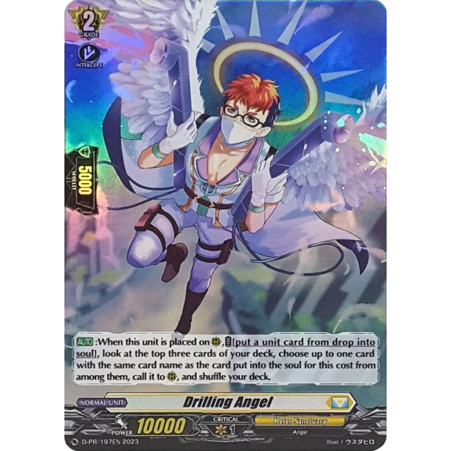 Image for Drilling Angel (Foil) (D-PR/197EN 2023) (D-PR) - Cardfight Vanguard