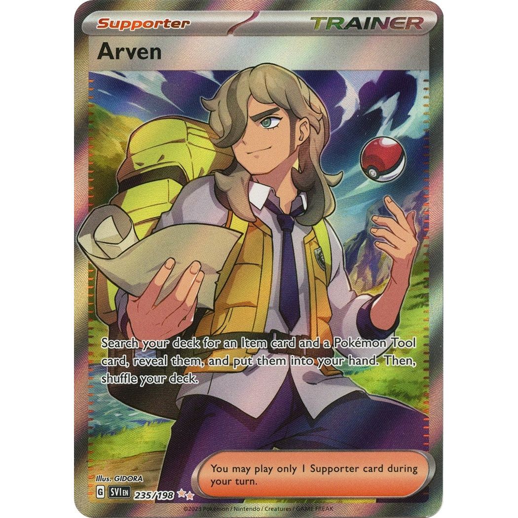 Image for Arven (235/198) (SVI) - Pokemon