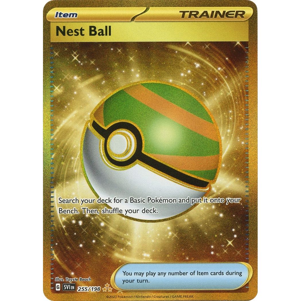 Image for Nest Ball (255/198) (SVI) - Pokemon