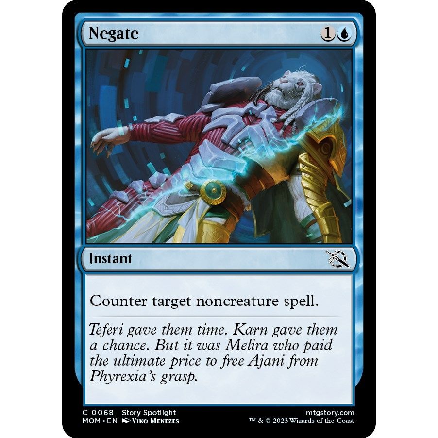 Image for Negate (68) (MOM) - Magic: The Gathering