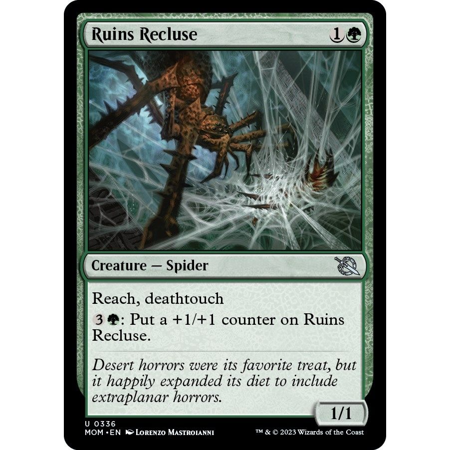 Image for Ruins Recluse (336) (MOM) - Magic: The Gathering