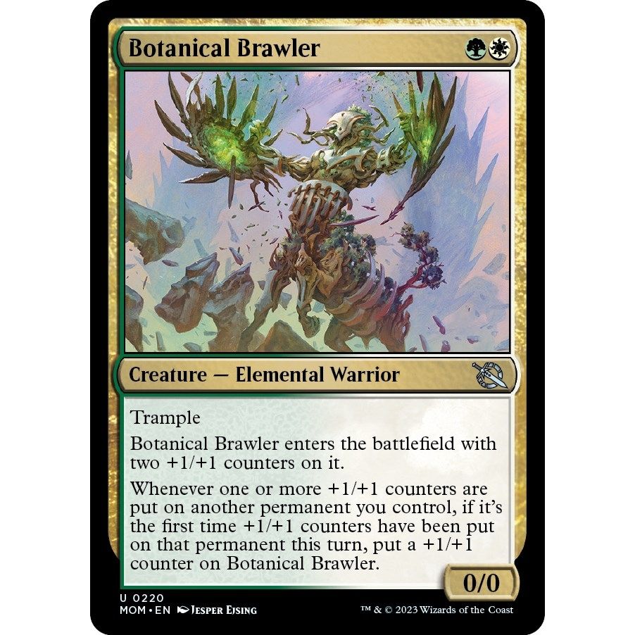 Image for Botanical Brawler (220) (MOM) - Magic: The Gathering