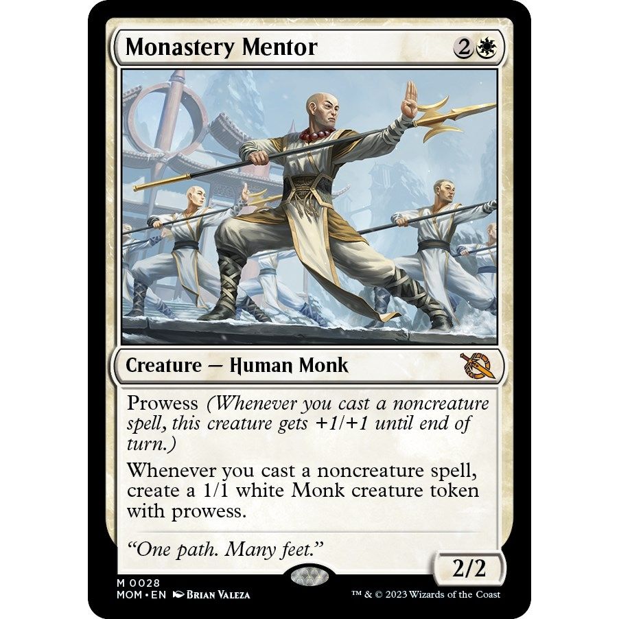 Image for Monastery Mentor (28) (MOM) - Magic: The Gathering
