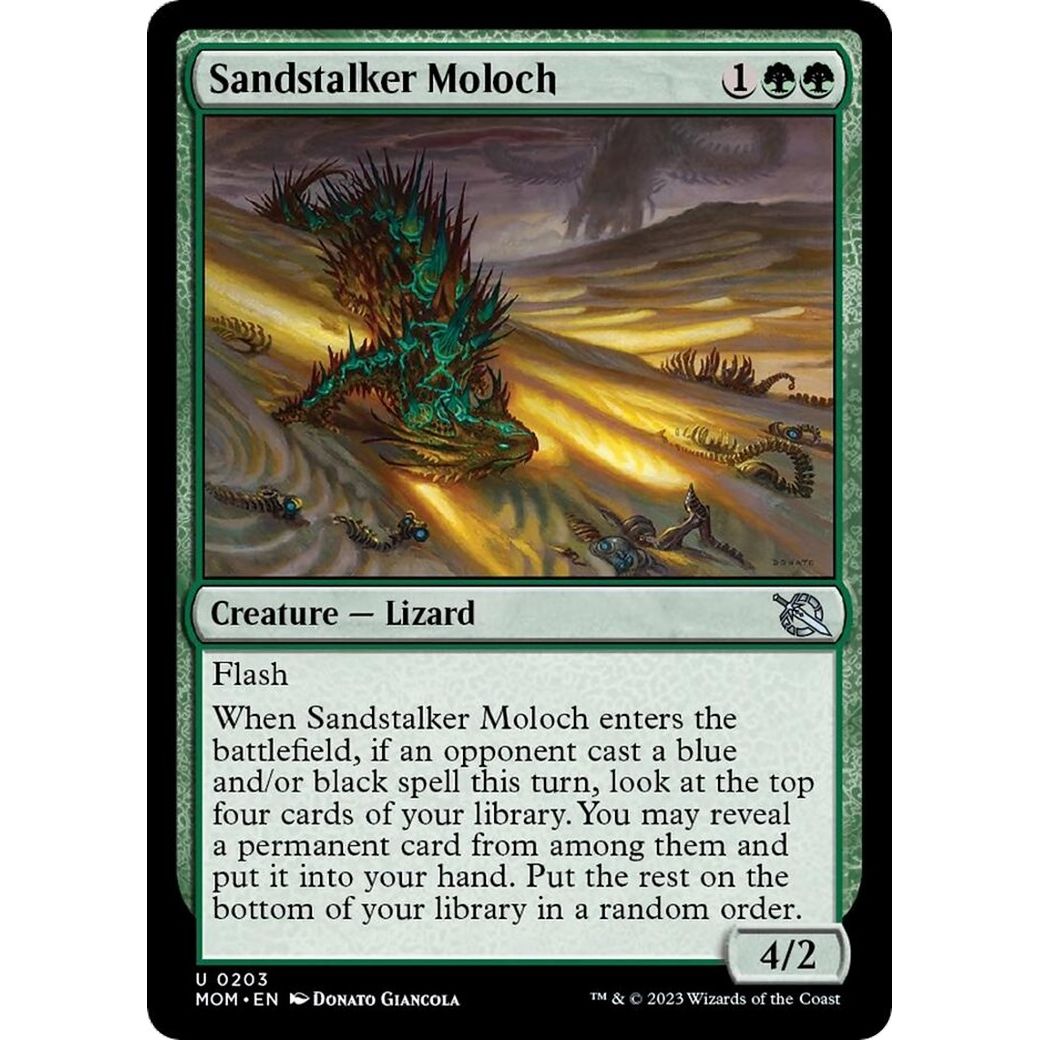 Image for Sandstalker Moloch (203) (MOM) - Magic: The Gathering